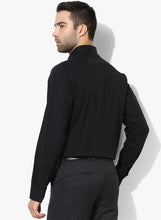 Black Solid Slim Fit Formal Shirt