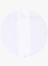 White Solid Slim Fit Formal Shirt